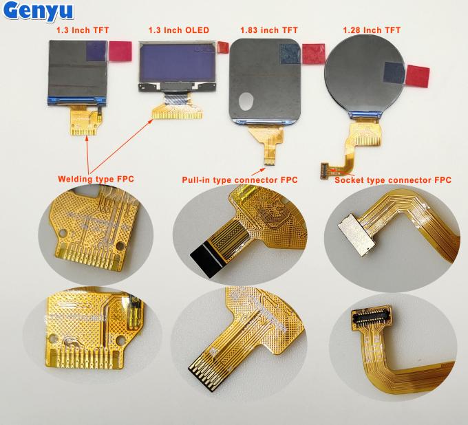 2.4 pulgadas pantalla LCD TFT a todo color 240x320 puntos 24 pin 16 bits paralelo 1