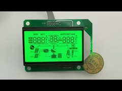 Display LCD segmentado personalizado Módulo HTN luz de fondo verde positiva para el inversor