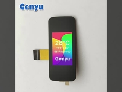 1.06 pulgadas de pantalla TFT LCD con capacidad táctil G + F 96 * 160 puntos ST7735 SPI 15 pin FPC