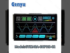 Segmentos de color luz de fondo blanca pantalla LCD VA 40 PIN para dispositivo médico