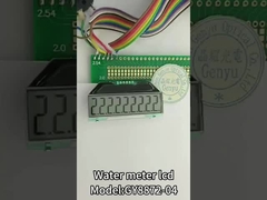 Display LCD personalizado TN segmentado COG PIN sin luz de fondo para medidores de agua