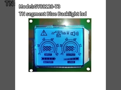 Display LCD de segmento TN Display LCD de luz de fondo azul HT1621 Módulo COB