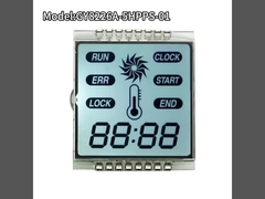 Luz de fondo blanca 4 dígitos de siete segmentos de pantalla 3.3V 16PIN temporizador pantalla LCD