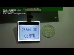 1.5 pulgadas Pantalla LCD 128 x 64 Pantalla gráfica LCD FSTN Interfaz transmisora ST7567 SPI