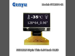 Módulo OLED delgado de 0,96 pulgadas 128x64 Resolución SSD1315 30pin Soldadura FPC