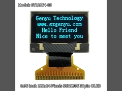 Tipo de matriz Pantalla OLED de 0,96 pulgadas 128x64 píxeles SSD1306 30pin Soldadura FPC