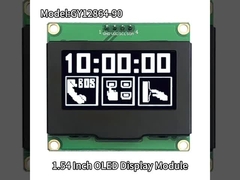 1Modulo de pantalla OLED de 54 pulgadas Color blanco 128x64 píxeles SSD1309 Interfaz I2C