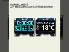 1Modulo de pantalla OLED monocromático de.54 pulgadas 128x64 puntos CH1116 Interfaz IIC