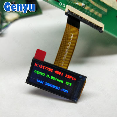 Un buen precio. Display LCD TFT compacto de 0,96 pulgadas 80x160 píxeles Interfaz ZIF Connect SPI de 14 pines en línea