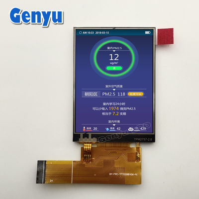 Un buen precio. 2.8 pulgadas TFT pantalla táctil LCD Resistiva pantalla táctil 240x320 3.3V ST7789 SPI en línea