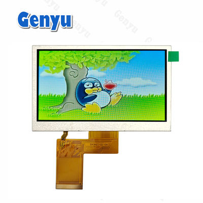 Un buen precio. 4.3 pulgadas TFT pantalla LCD 480x272 Resolución RGB 40PIN FPC Blanco normal en línea