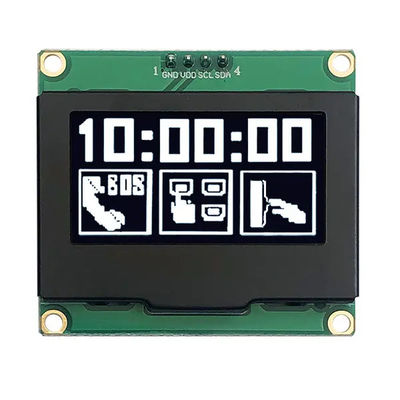 Un buen precio. 1Modulo de pantalla OLED de 54 pulgadas Color blanco 128x64 píxeles SSD1309 Interfaz I2C en línea