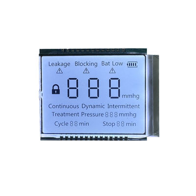 Un buen precio. Display LCD positivo de segmento blanco monocromático HTN 3.3V 27PIN en línea