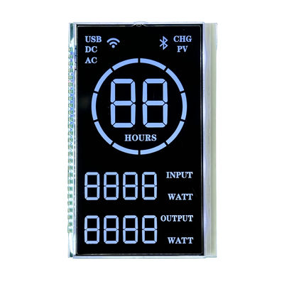 Un buen precio. 7 segmentos de VA Negro LCD de personalización pantalla negativa 5V 27PIN en línea