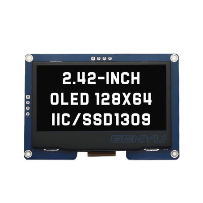 Un buen precio. 2.42 Inch OLED Display Module LCM 4 PIN IIC I2C SSD1309 Driver 128x64 Dots in Genyu White/Blue/Yellow/Green en línea