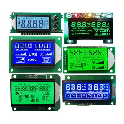 Un buen precio. Tn Htn Stn LCD UPS Power Display Modules COB LCD Custom 7 Segment Display for Inverter LCD Screen en línea