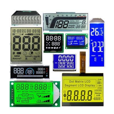 Un buen precio. Pantalla LCD de cristal líquido de 7 segmentos TN/HTN/STN/VA/BTN Módulo LCD personalizado con IC de controlador HT1621 y conector PIN/FPC/ZEBRA en línea