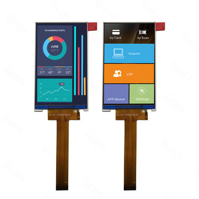 Genyu 3.97 pulgadas 480x800 Resolución IPS TFT pantalla LCD con interfaz MIPI y GC9503 Drive IC