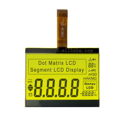 Display LCD de COG personalizado con matriz de puntos Display de cristal líquido FSTN Transflectivo