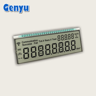 Un buen precio. Display LCD de segmento personalizado 6 O'Clcok 3.3V 26PIN para medidores de gas en línea