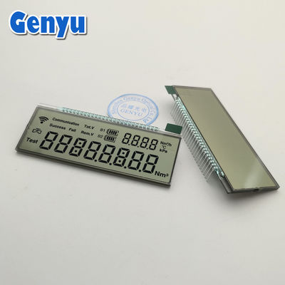Un buen precio. Display LCD de tamaño personalizado Medidores de gas HTN Pantalla LCD reflectante positiva 78x30mm en línea