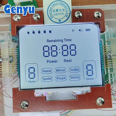 Un buen precio. Pantalla LCD de siete segmentos Pantalla LCD digital HTN luz de fondo blanca para el hogar inteligente en línea