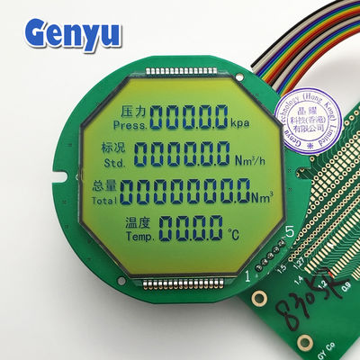 Un buen precio. 2.36 pulgadas Segmento de pantalla LCD redonda STN pantalla LCD sin luz de fondo en línea