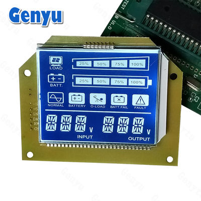 Un buen precio. TN Pantalla LCD Pantalla de segmento LCD Pantalla oscura fondo blanco luz de fondo SMT_HT1621 en línea
