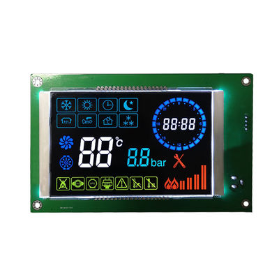 Un buen precio. Modulo de visualización de segmentos de LCD de VA Chip a bordo Íconos de color 5.0V Alto contraste en línea