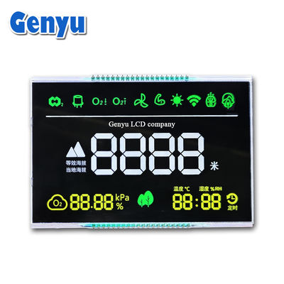 Un buen precio. Display LCD de alta contraste con pantalla negra Negativo de segmentos blancos 3.6V 40PIN en línea