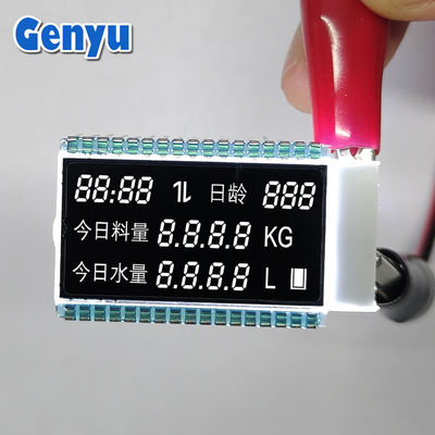 Un buen precio. Módulo LCD VA negativo caracteres blancos pantalla negra 4.5V 34PIN para el alimentador en línea