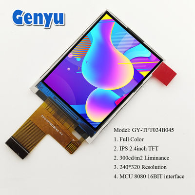 2Módulo LCD TFT de 4 pulgadas 24PIN FPC 240x320 IPS Ángulo libre ST7789 MCU de 16 bits