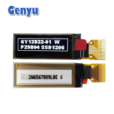 Un buen precio. Display OLED pequeño de 0,91' 128x32 puntos Blanco 14PIN SSD1306 Interfaz I2C en línea