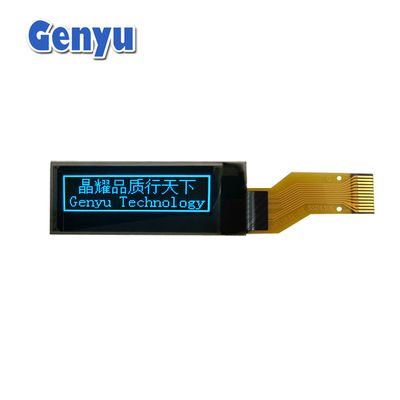 0Display OLED de.91 pulgadas 128x32 píxeles Azul 12PIN SSD1306 con interfaz SPI