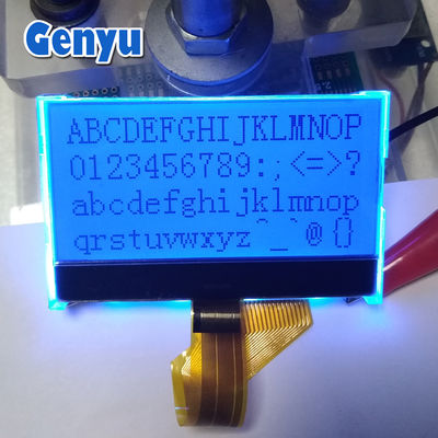 Un buen precio. 2.7 pulgadas 128x64 pantalla gráfica LCD FSTN COG luz de fondo azul 3.3V 26PIN FPC en línea