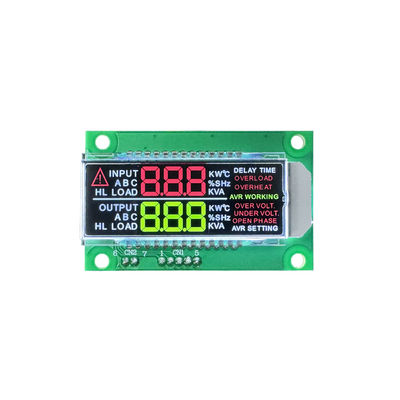 Un buen precio. Modulo LCD negativo de VA Monocromático de pantalla negra Segmentos de color COB+PIN en línea