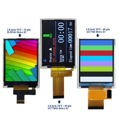Un buen precio. 2.8 Inch TFT IPS LCD Display Device Meter Screen FPC Solder or Connector for FPC Connection en línea