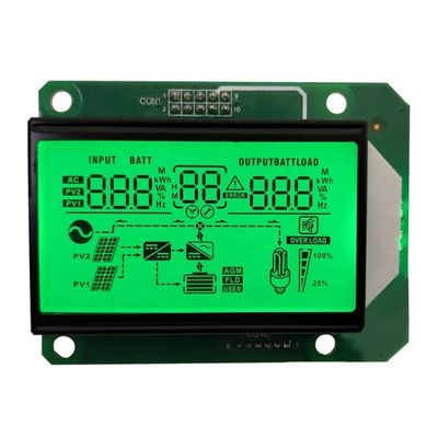 Un buen precio. Pantalla LCD del cargador solar verde amarillo para inversor, modo de visualización 1/3, mini módulo LCD de 7 segmentos dentro de 50C en línea